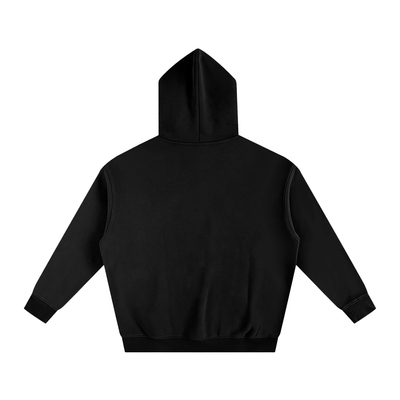 Oversize Fleeced Hoodie - 'Discipline is freedom.'