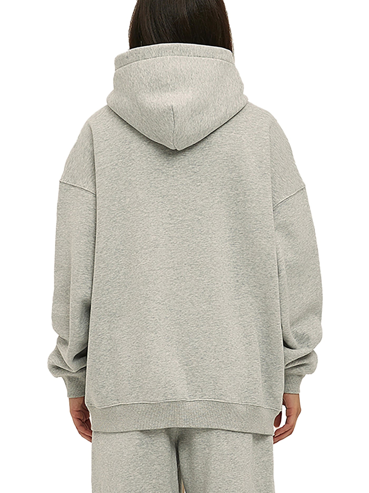 Oversize Fleeced Hoodie - 'Pain is Free'